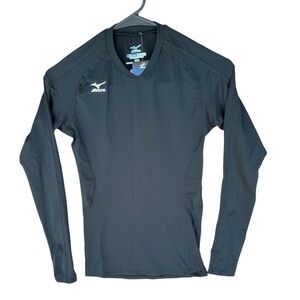 Mizuno Womens Volleyball Lightweight Long Sleeve Shirt Running Athletic Size XXS